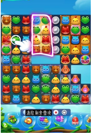 开心消消乐2916关三星攻略