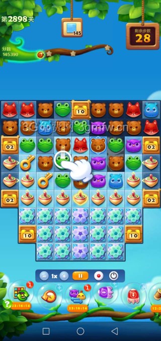 开心消消乐2898关图文攻略