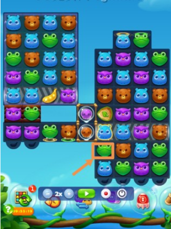 开心消消乐2890关攻略