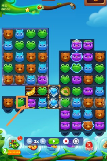 开心消消乐2890关攻略