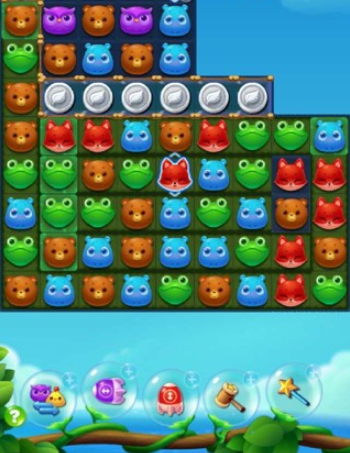 开心消消乐2887关攻略