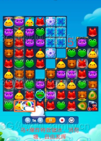 开心消消乐第2880关怎么打