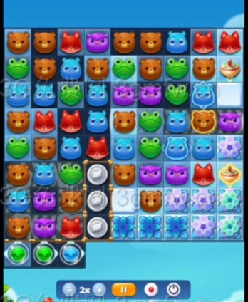 开心消消乐2879关图文攻略