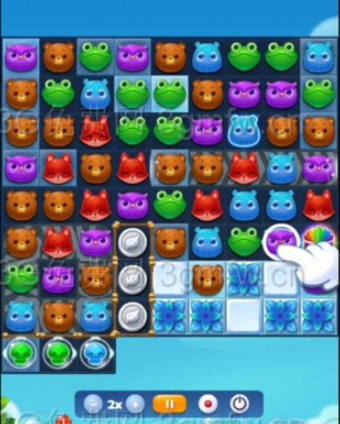 开心消消乐2879关图文攻略