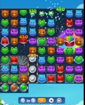 开心消消乐2879关图文攻略