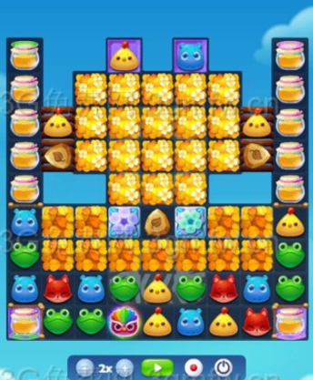 开心消消乐第2878关怎么过