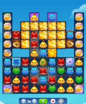 开心消消乐第2878关怎么过