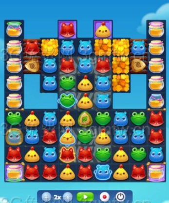 开心消消乐第2878关怎么过