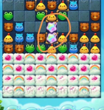 开心消消乐第2877关怎么打