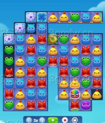 开心消消乐第2875关怎么过