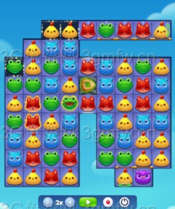 开心消消乐第2875关怎么过