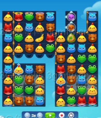 开心消消乐2872关图文攻略