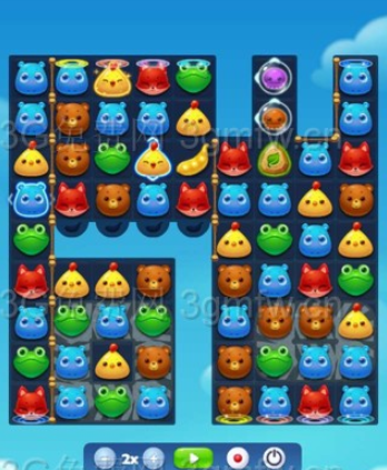 开心消消乐2872关图文攻略