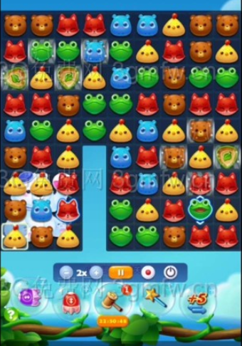 开心消消乐第2870关怎么过