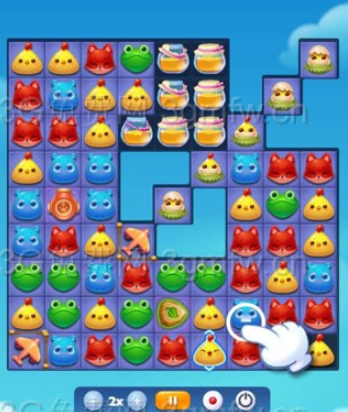 开心消消乐第2869关怎么打