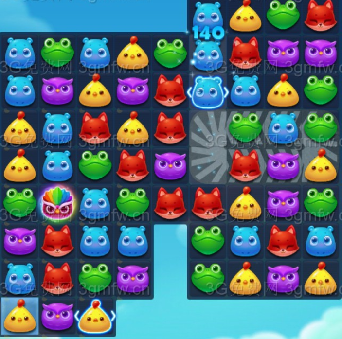 开心消消乐第2858关怎么过