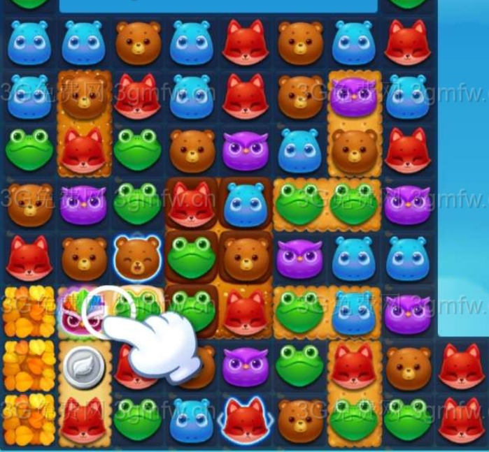 开心消消乐2851关图文攻略