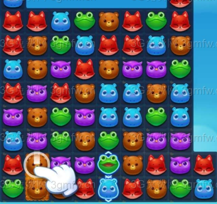 开心消消乐2851关图文攻略