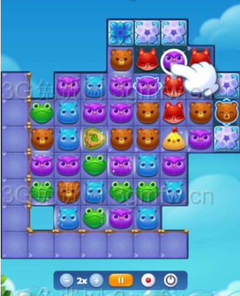 开心消消乐2847关攻略