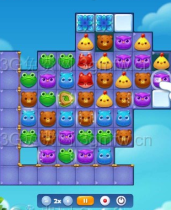 开心消消乐2847关攻略