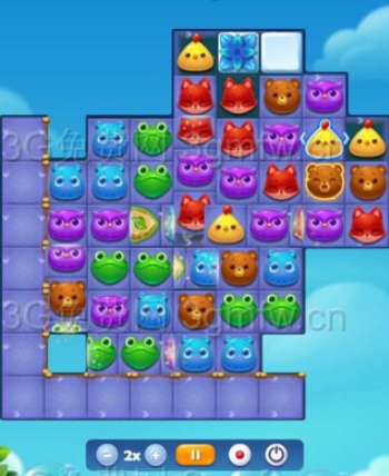 开心消消乐2847关攻略