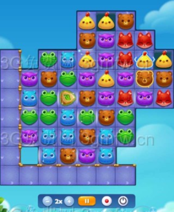 开心消消乐2847关攻略