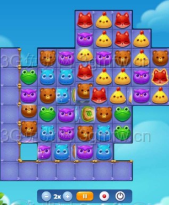 开心消消乐2847关攻略