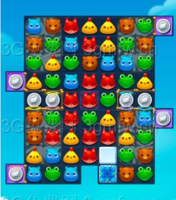 开心消消乐2842关攻略