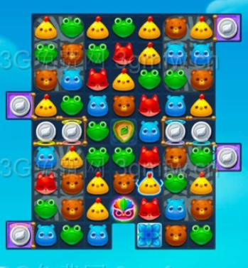 开心消消乐2842关攻略