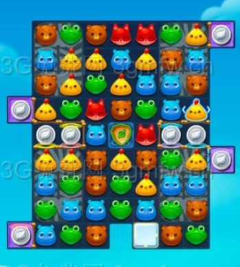 开心消消乐2842关攻略