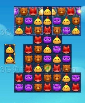 开心消消乐2839关攻略
