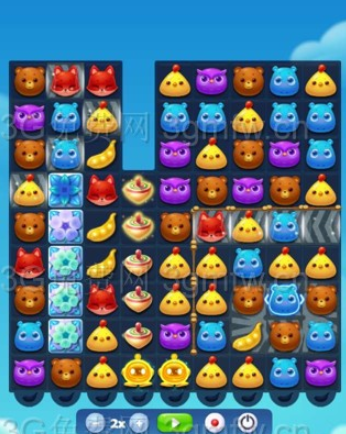 开心消消乐2824关攻略