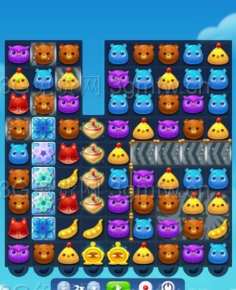 开心消消乐2824关攻略