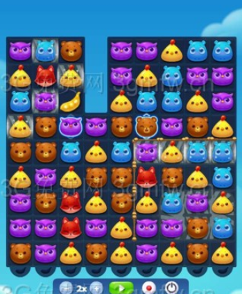 开心消消乐2824关攻略