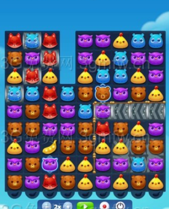开心消消乐2824关攻略