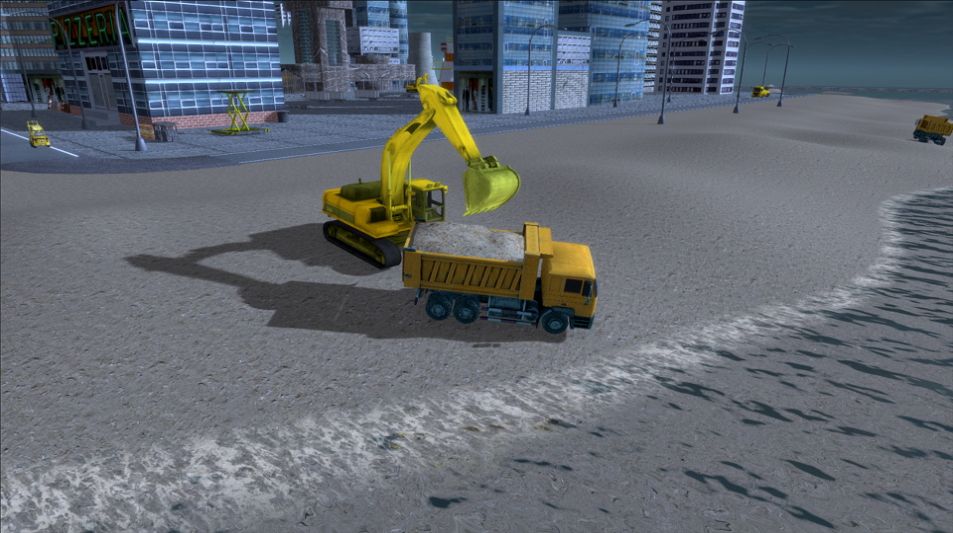 河沙挖掘机模拟器游戏手机版最新版1