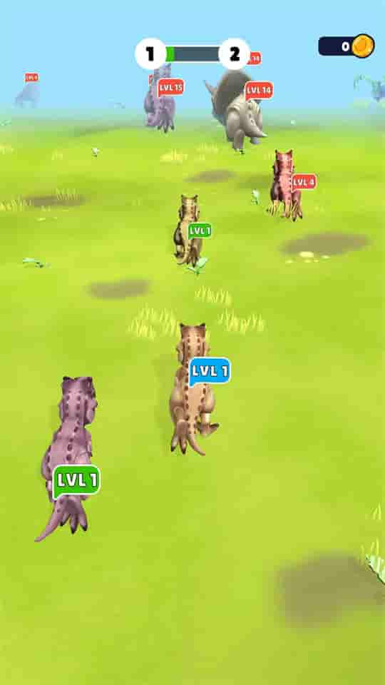 恐龙战争合并奔跑app1