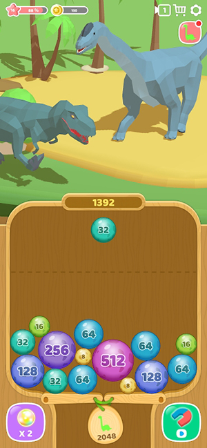 恐龙2048合成安卓版0