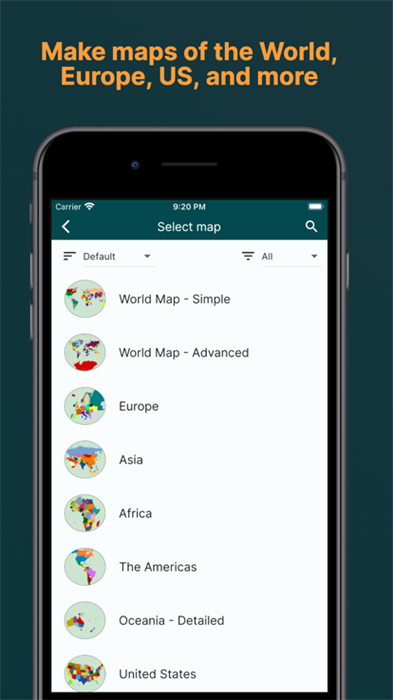 mapchart手机app0