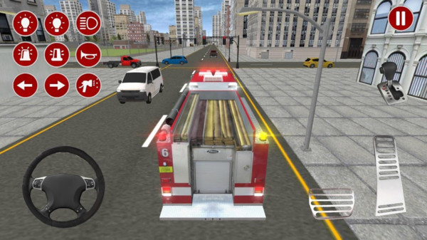 3d消防车游戏手机版0