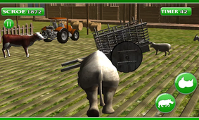 3D愤怒的犀牛模拟器游戏0