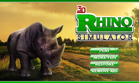 3D愤怒的犀牛模拟器游戏1