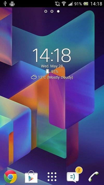 digital clock xperia apk0