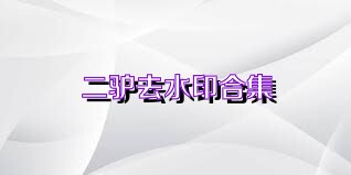 二驴去水印合集