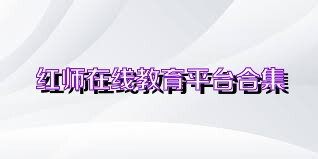 红师在线教育平台合集