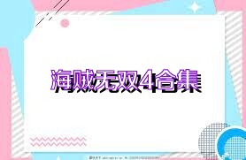 海贼无双4合集