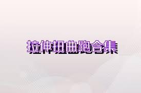 拉伸扭曲跑合集
