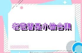 老爸曾是小偷合集