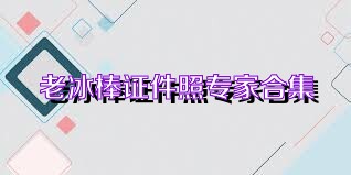 老冰棒证件照专家合集