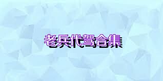 老兵代驾合集